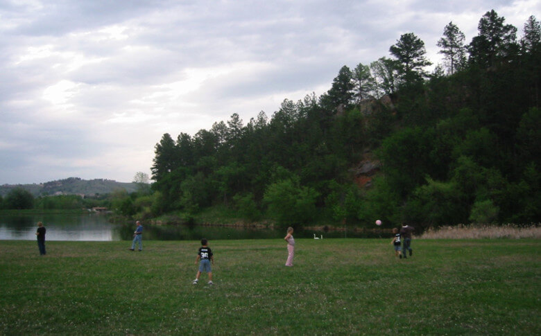 Charming Canyon Lake in the Summer