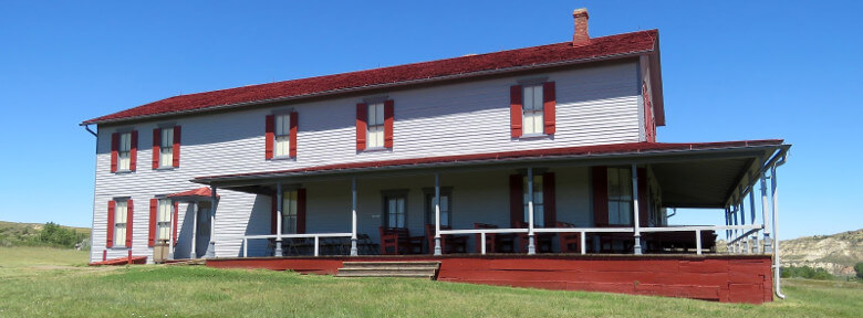 Chateau de Mores in Medora