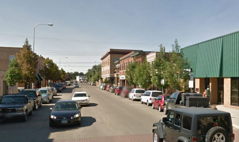 Downtown Dickinson North Dakota