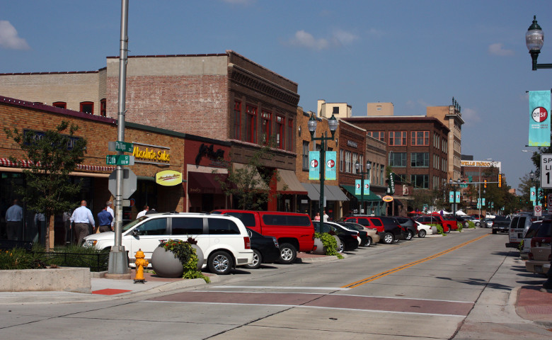 Downtown Sioux Falls SD