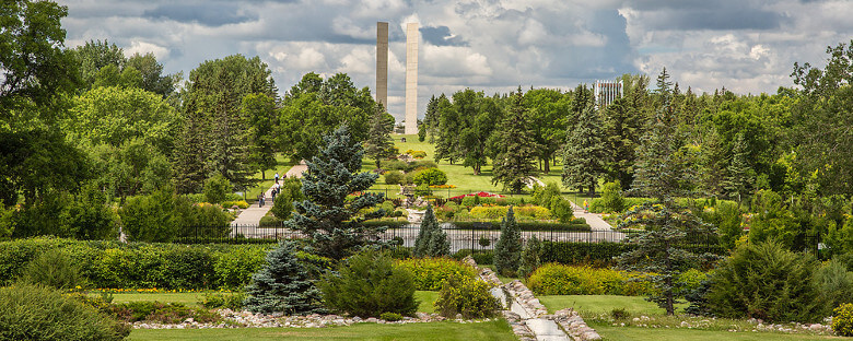 Internation Peace Garden Turtle Mountains