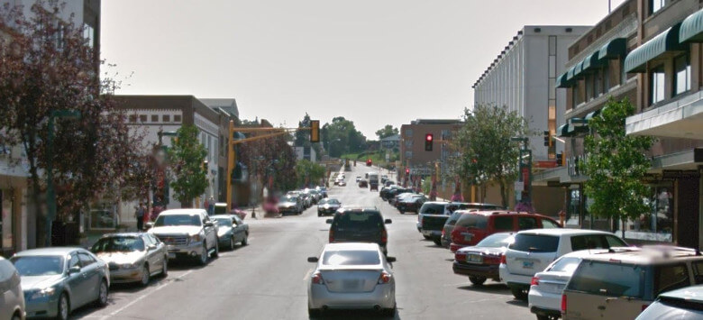 Main St Downtown Minot North Dakota