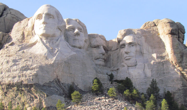 Fascinating View of Mt. Rushmore