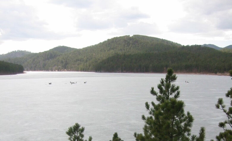 Sheridan Lake in the Winter