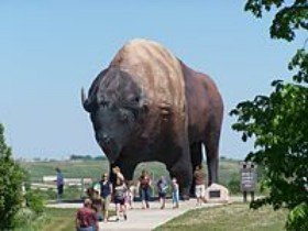 Worlds Largest Buffalo Statue
